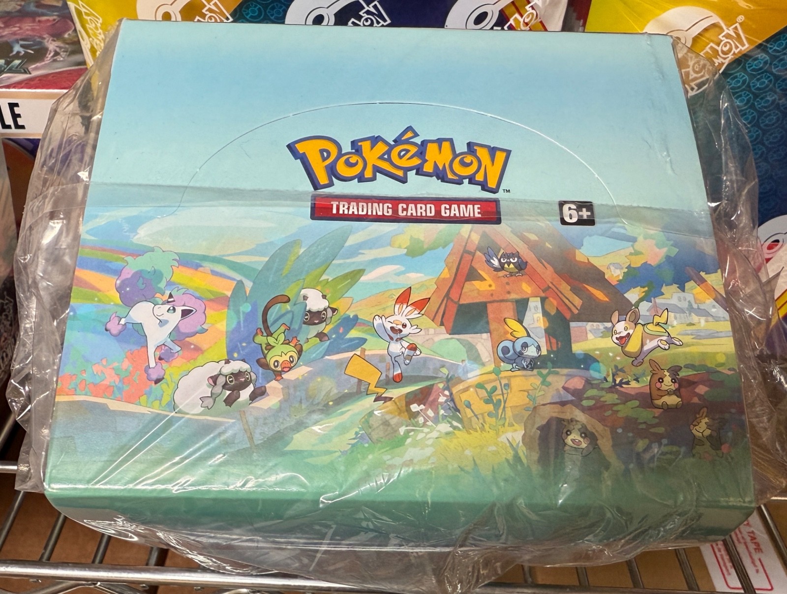 Pokemon Galar Pals MINI TIN DISPLAY 10x MINI TINS Sealed Tins