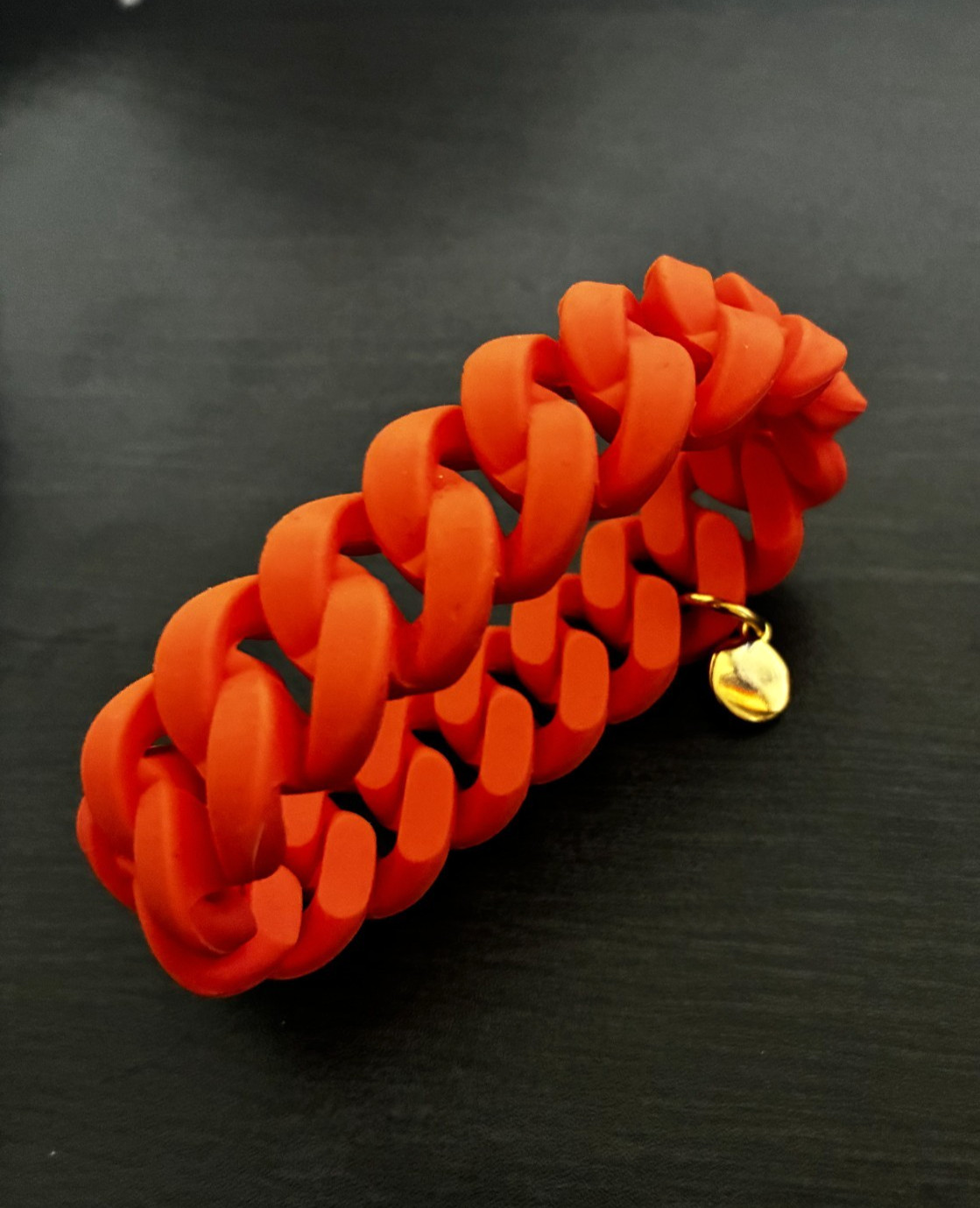 Wayne by Wayne Orange Expandable Link Bracelet wi… - image 3