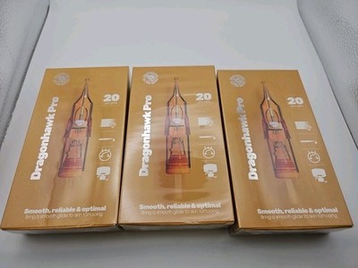 3CT Dragonhawk Pro Tattoo Needles  Cartridges, 0401RL Round Liner Pro  20ct NIB 