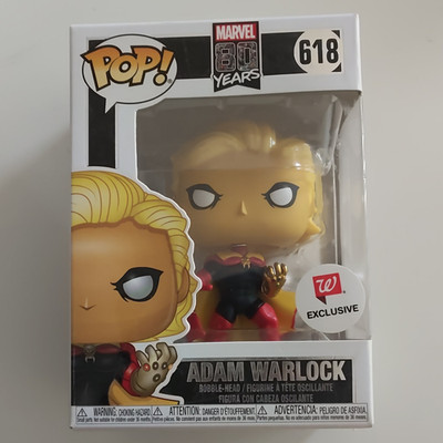 Funko Pop! Vinyl Marvel 80 Years Adam Warlock #618 Walgreens Exclusive