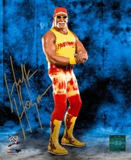 Hulk Hogan Signed RP 8X10 WWE HOF Studio Shot Reprint Photo 