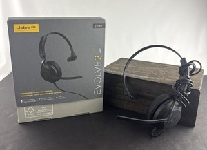 Jabra Evolve2 40 Wired USB-A Stereo Black Headset