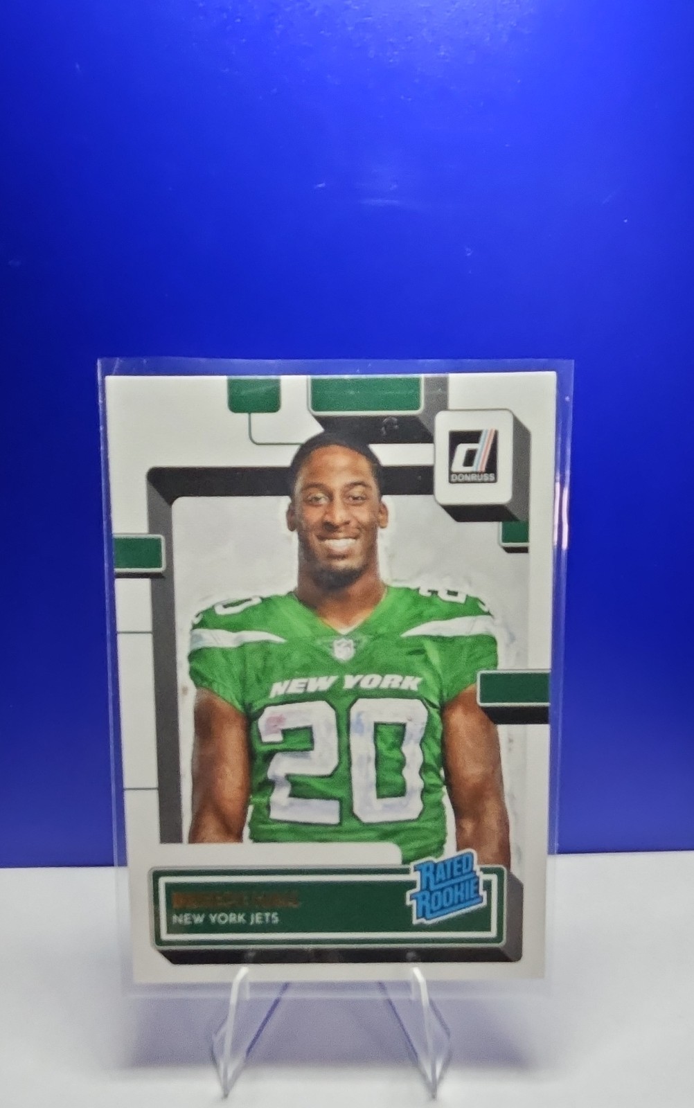 2022 Panini Donruss - Rated Rookie Breece Hall #314 Canvas Portrait (RC)