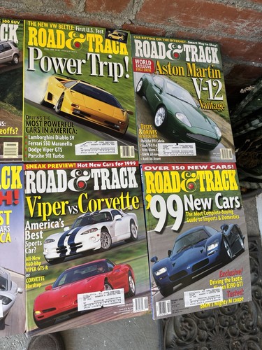 1998 Road & Track Magazine 12 Issue Complete Year - Picture 4 of 4
