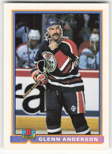 1991 Bowman Glenn Anderson #116 card