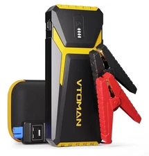 VTOMAN V10 Pro 4500A Jump Starter, Portable Car Starter (All Gas, 10.0L Diesel 