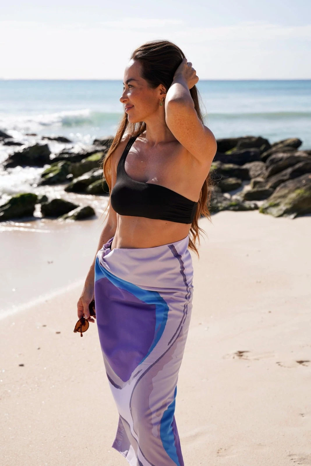 Microfiber Beach Towel Quick Dry Sand Free Lightweight Compact Large Size Per...