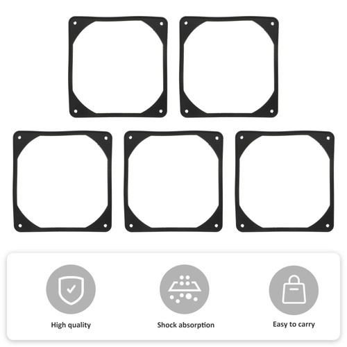 5 PCS Computerlüfter Schockdes Pad Antivibrationsmatte Stoßfestes - Bild 3 von 12