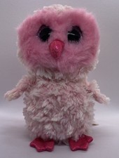 Ty Beanie Boos TWIGGY the Pink Owl 2017 EUC No Tag