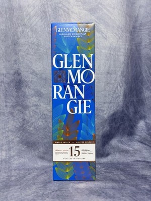 Glenmorangie 15 Year Highland Single Malt Scotch Decorative Decanter Bottle Box