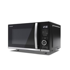 Sharp 20L 800W Microwave Oven with ECO Function, Perfect Condition - Black