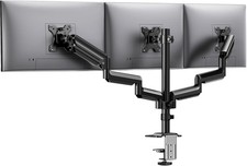 Soporte Triple Para Monitores De Juegos Con Ajuste De Rotacion De Lujo Pro