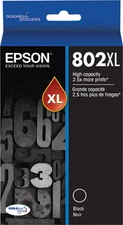New Genuine Epson 802XL Black Ink Cartridges WF-4720