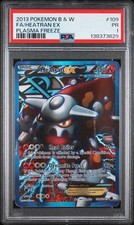 2013 POKEMON BLACK & WHITE PLASMA FREEZE #109 FULL ART/HEATRAN EX PSA 1 on eBay