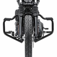 SturzbüGel Mustache FüR Harley Davidson Fat Boy 18-19 Schwarz 32Mm