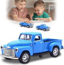 Little Blue Truck Toy for Toddlers 2 3 4 5 6 7 8 Year Old Boys Girls,1:32 Alloy