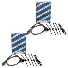 2x BOSCH VOR Kat Lambdasonde für VW TOUAREG 7P PORSCHE CAYENNE 92A 3.6 V6 FSI