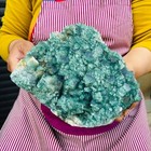 8.73 LB Large Natural Green Fluorite Crystal Cluster Healing Specimen 4137 — photo 7