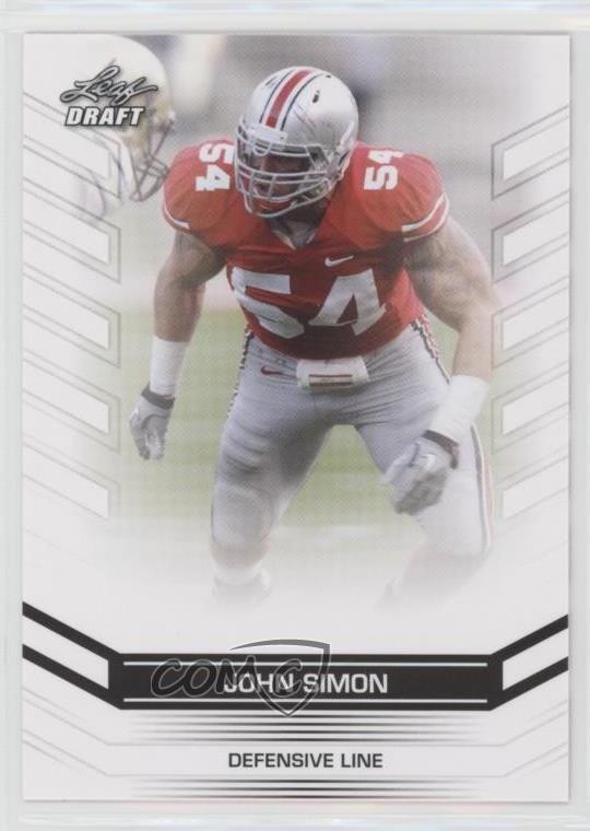 2013 Leaf Draft John Simon #91 1c7