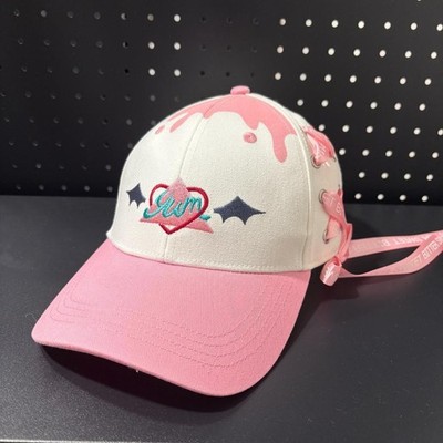 Hololive Yuzuki Choco New Accessory Celebration 2023 Cap Pink size FREE USED