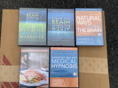 Dr. Daniel Amen  Brain Health DVD LOT  4 are STILL SEALED