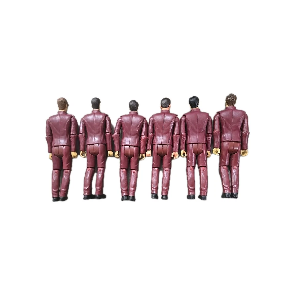 Playmates 2009 Star Trek 3.75" Colección Galaxia Figuras Cadete Set #2 PERSONALIZADO Foto 3 de 4