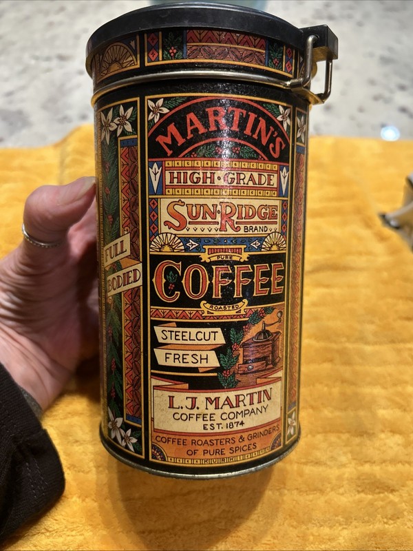 Decorative Coffee Tin