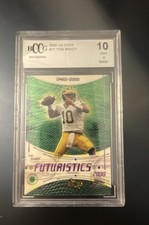 2000 UD Ionix - Futuristics Tom Brady #77 462/2000 (RC) BCCG 10