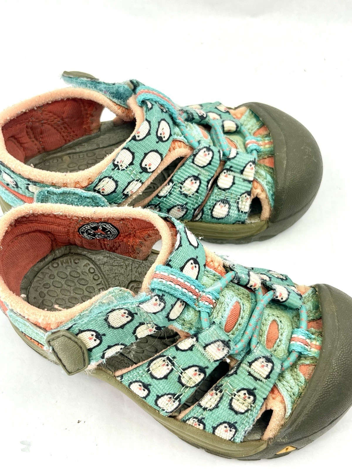 Sandali unisex Keen Blue Penguin bambino taglia 5 lavabili escursionismo acqua