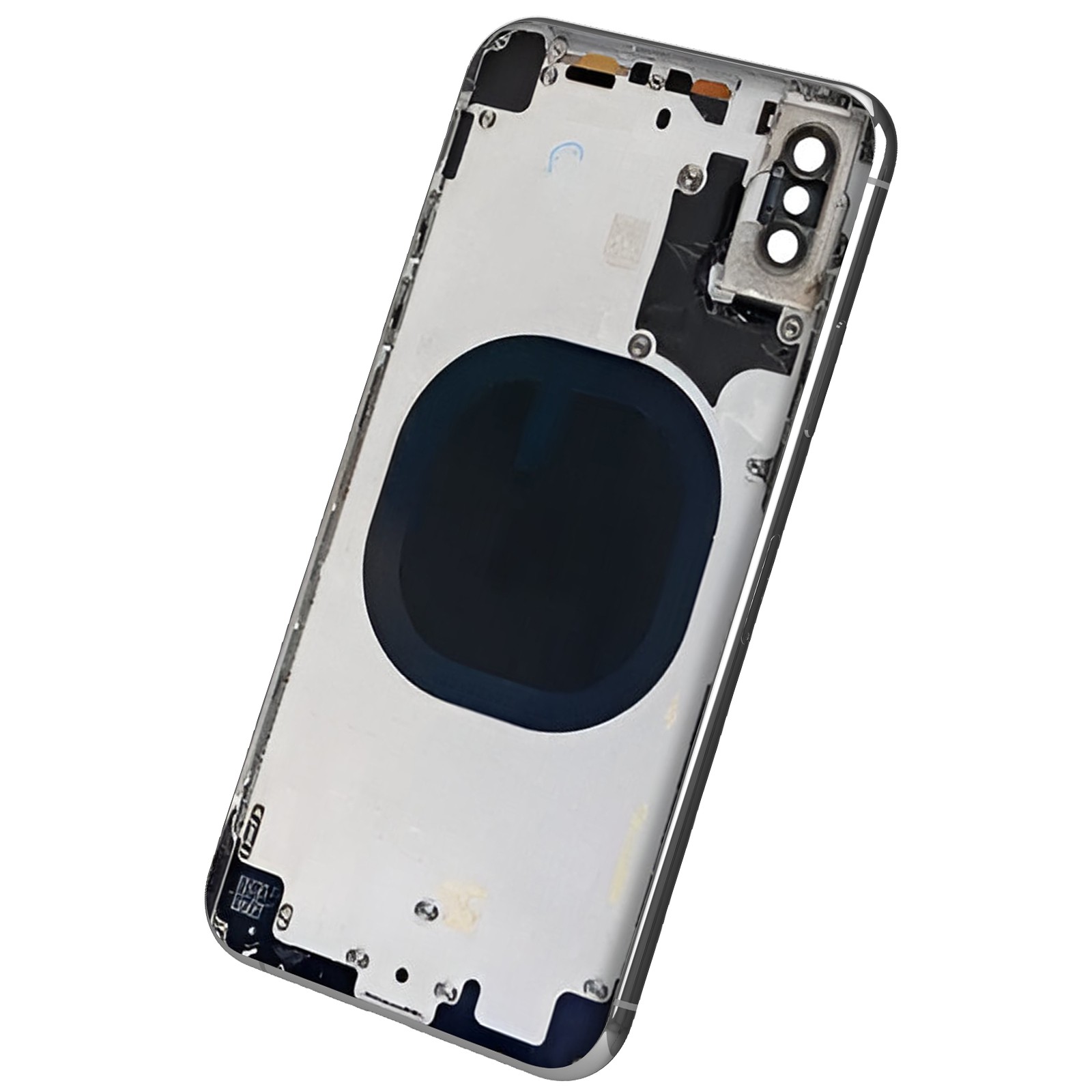Coque iPhone X Clappio avec batterie intégrée gris clair - 2