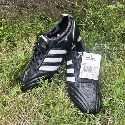 SUPER RARE 2007 Adidas AdiPURE TRX FG Black Full Leather Size US 10 NWT