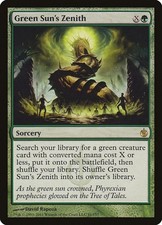 Green Sun's Zenith [Mirrodin Besieged] 81 NM