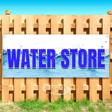 WATER STORE Advertising Vinyl Banner Flag Sign USA SB11018