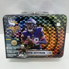 2025 Panini Revolution Justin Jefferson Lunch Box Tin Factory SEALED