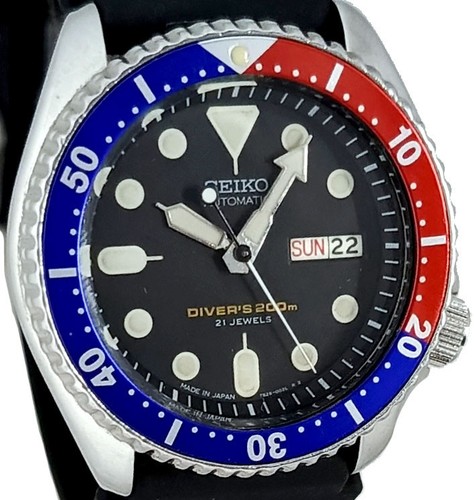 Vintage SEIKO diver SKX007 Genuine 7S26-0020 case All Original movt & "21J" dial