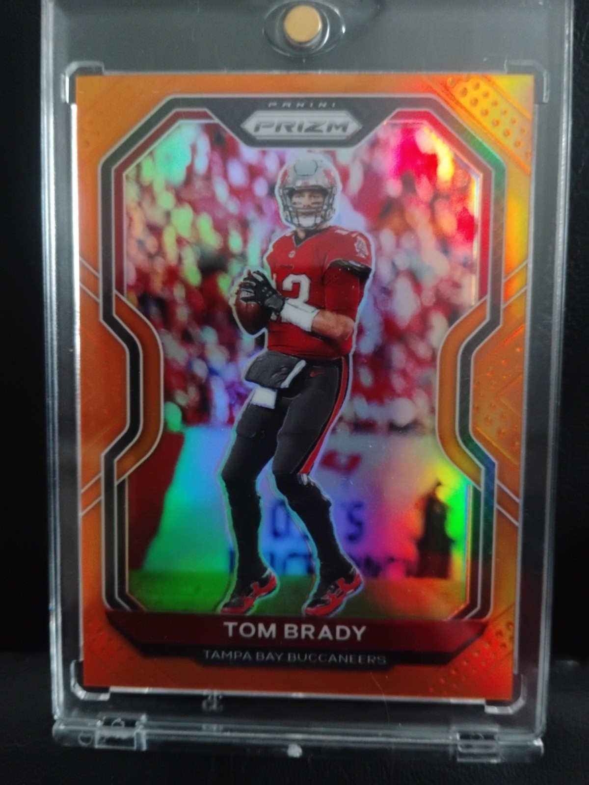 2020 Panini Prizm - Tom Brady #255 Orange Prizm /249