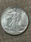 1942 Walking Liberty Half Dollar 90% Silver Classic US Coin 84 Y/O