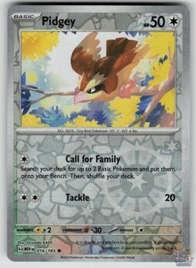 Pidgey 016/165 Reverse Holo Scarlet & Violet 151