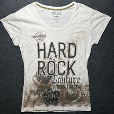 Women's Hard Rock Cafe Couture Embellished T-shirt Pigeon Forge V-Neck EUC XXL