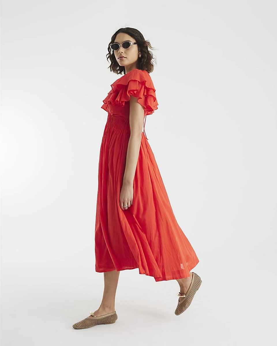 sachin and babi light blue dress Red Dresses for Bridesmaids for sale