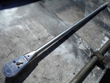 SNAP ON L872 3/4" DR. RATCHET & L872RM 36” LOCKING HANDLE Nice