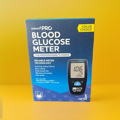 Embrace Pro Blood Glucose Meter Professional Choice for Reliable Technology NEW