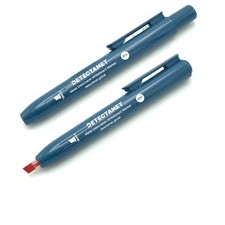 Detectamet 145-A05-P03-A08 Detectable Dry Erase Marker Set, Round Barrel, Pk10