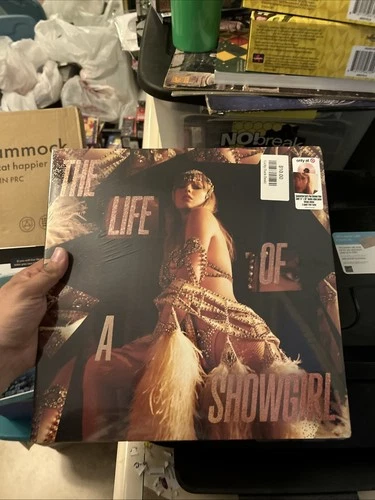 Taylor Swift The Life Of A Showgirl Exclusive Pink Vinyl LP Sealed New