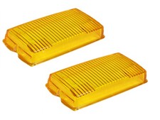 Gelbe Streuscheiben - Gl&auml;ser Set f&uuml;r Mercedes R107 C107 W116 1305620017
