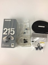 Excellent Shure SE215 Single Driver In-Ear Monitors, Clear