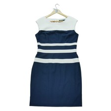 Polo Ralph Lauren Damen Marinekleid Groesse L #QWE7340