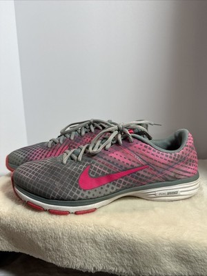 Nike Womens Dual Fusion TR 2 631661-008 Gray Running Shoes Sneakers Size 7.5