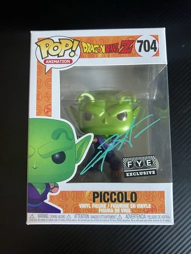 Funko Pop! Animation: Dragon Ball Z Piccolo FYE Exclusive  704 JSA Certified