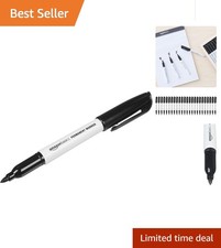 Versatile 24-Pack of Fine Tip Permanent Markers - Ideal for School Office Use